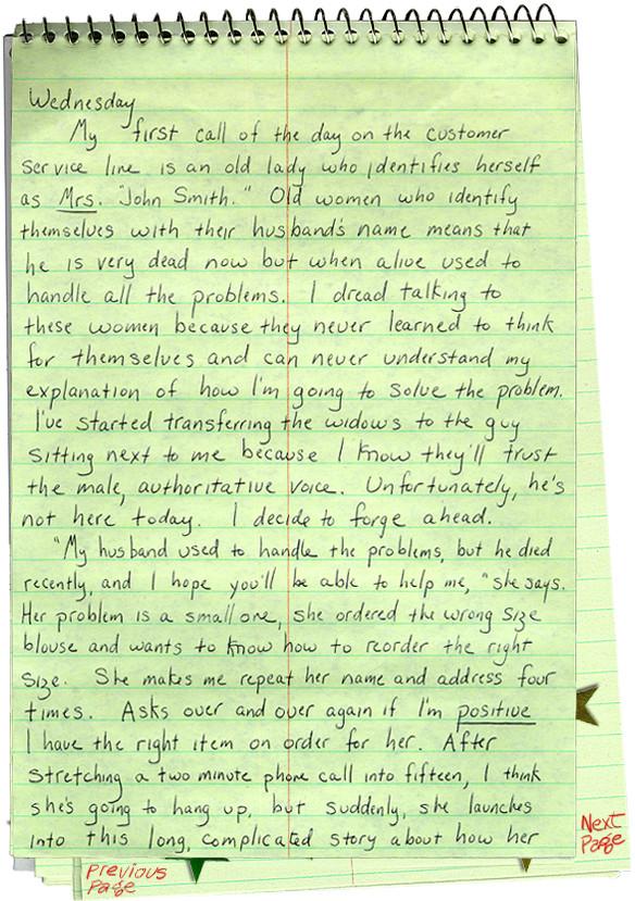 Entry 3 Page 1
